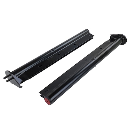 Fleet Engineers Bracket, Mudflap, Frame Mount Fb-27 Spring Loaded, 30.25 In. Length, Roadkote, Black E-Coat 033-00868